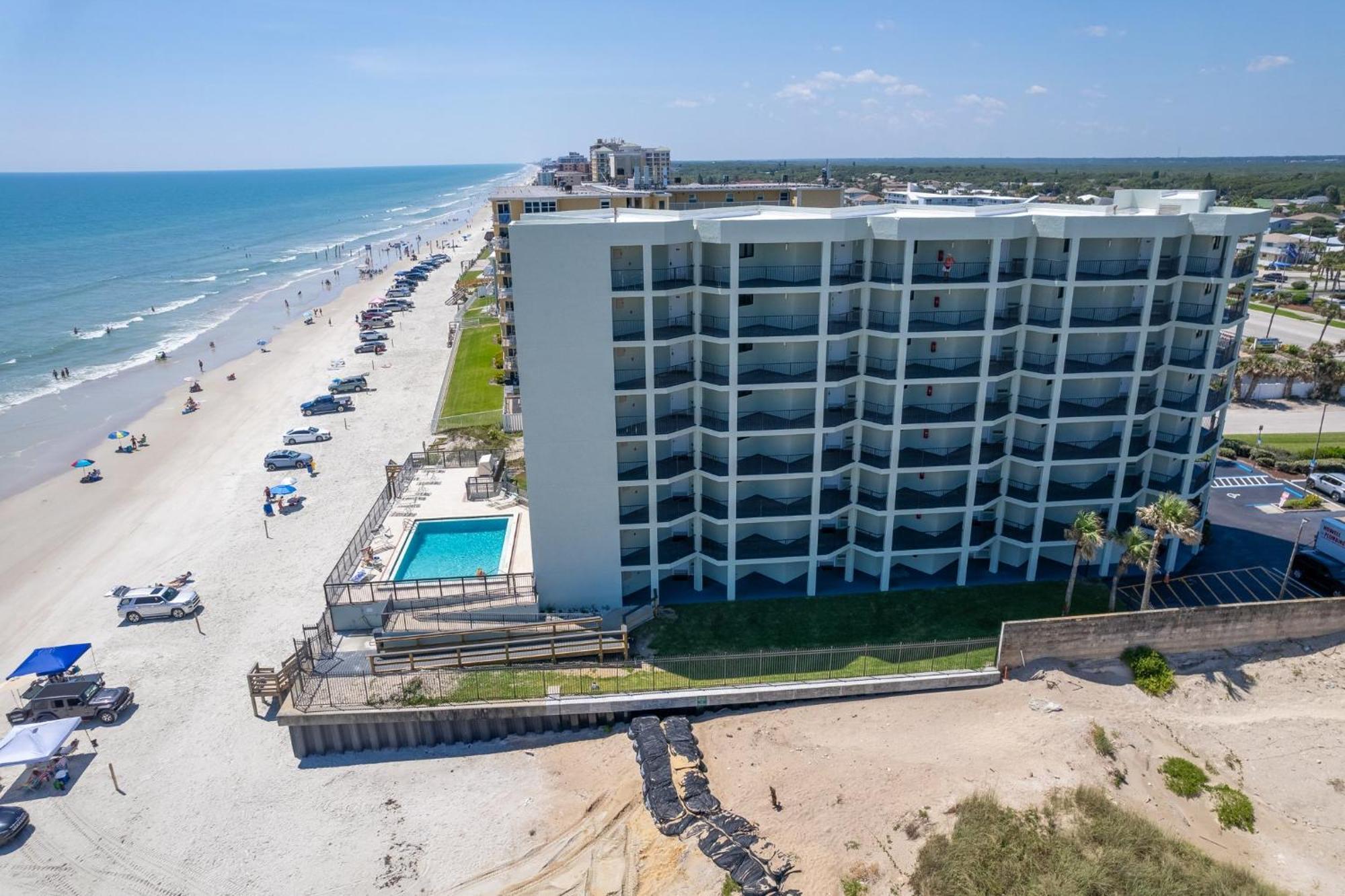 Ocean View With A Beachfront Pool At Ocean Trillium Condo ~ 702 New Smyrna Beach Exteriér fotografie