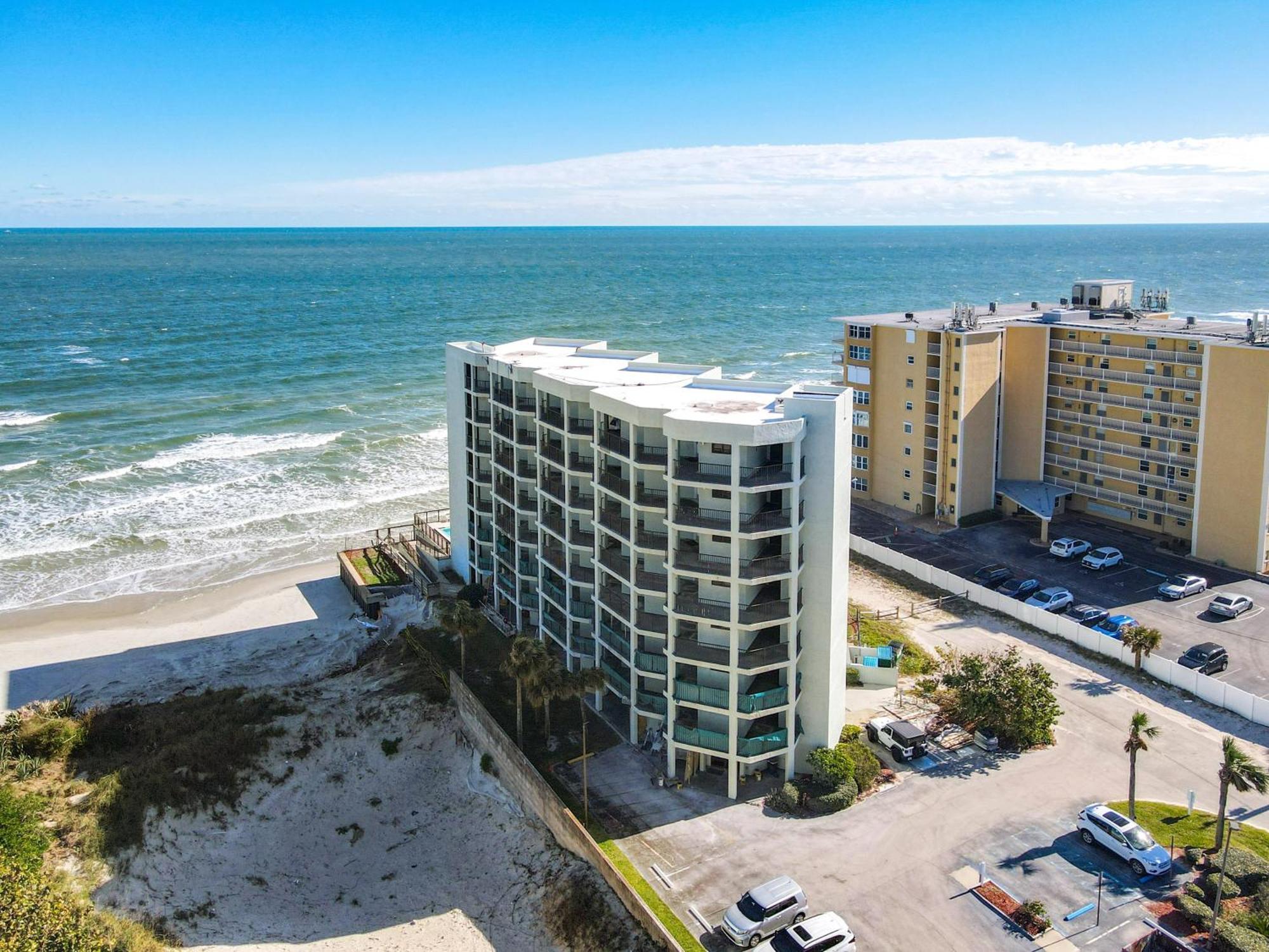 Ocean View With A Beachfront Pool At Ocean Trillium Condo ~ 702 New Smyrna Beach Exteriér fotografie