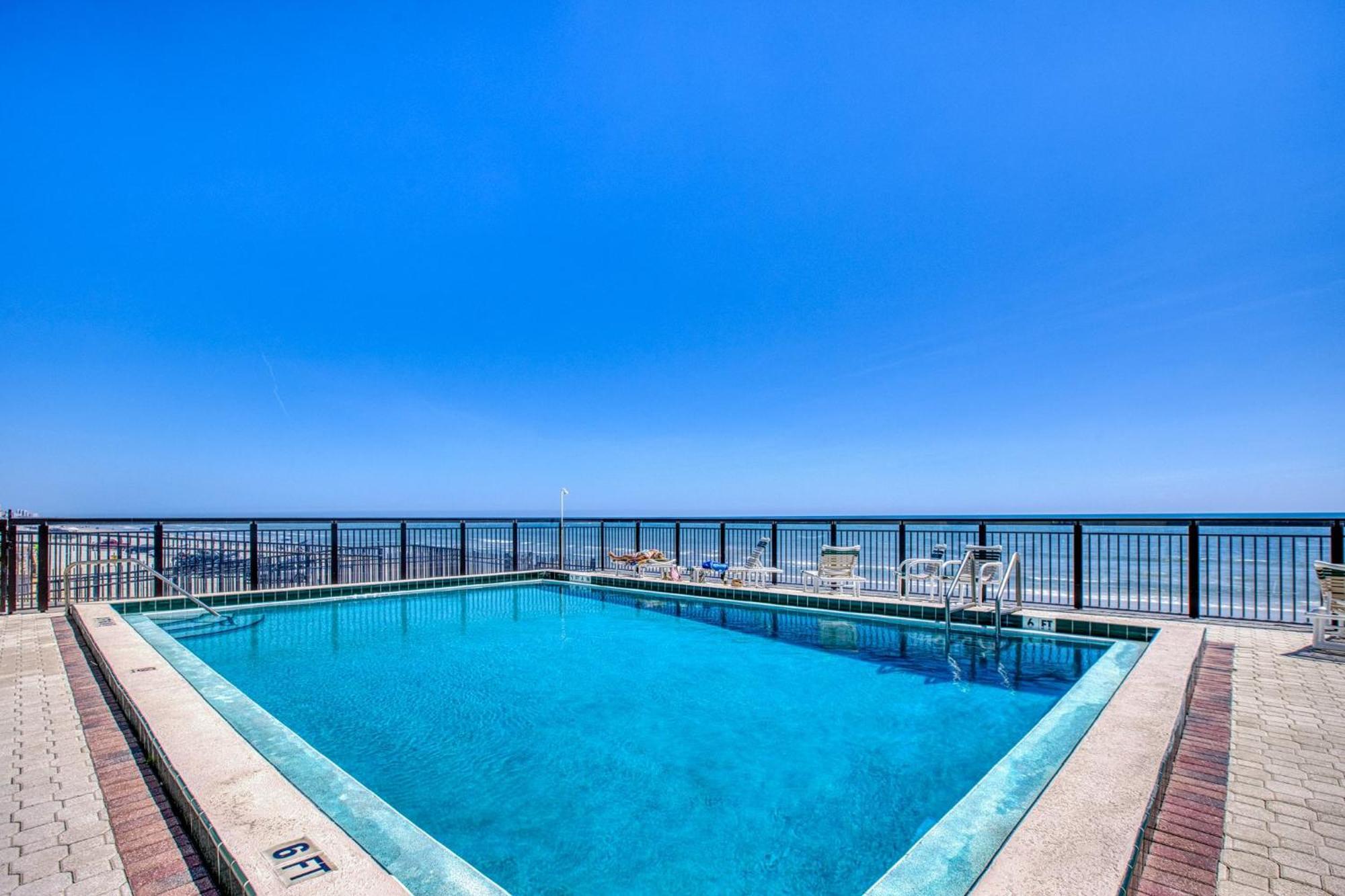 Ocean View With A Beachfront Pool At Ocean Trillium Condo ~ 702 New Smyrna Beach Exteriér fotografie