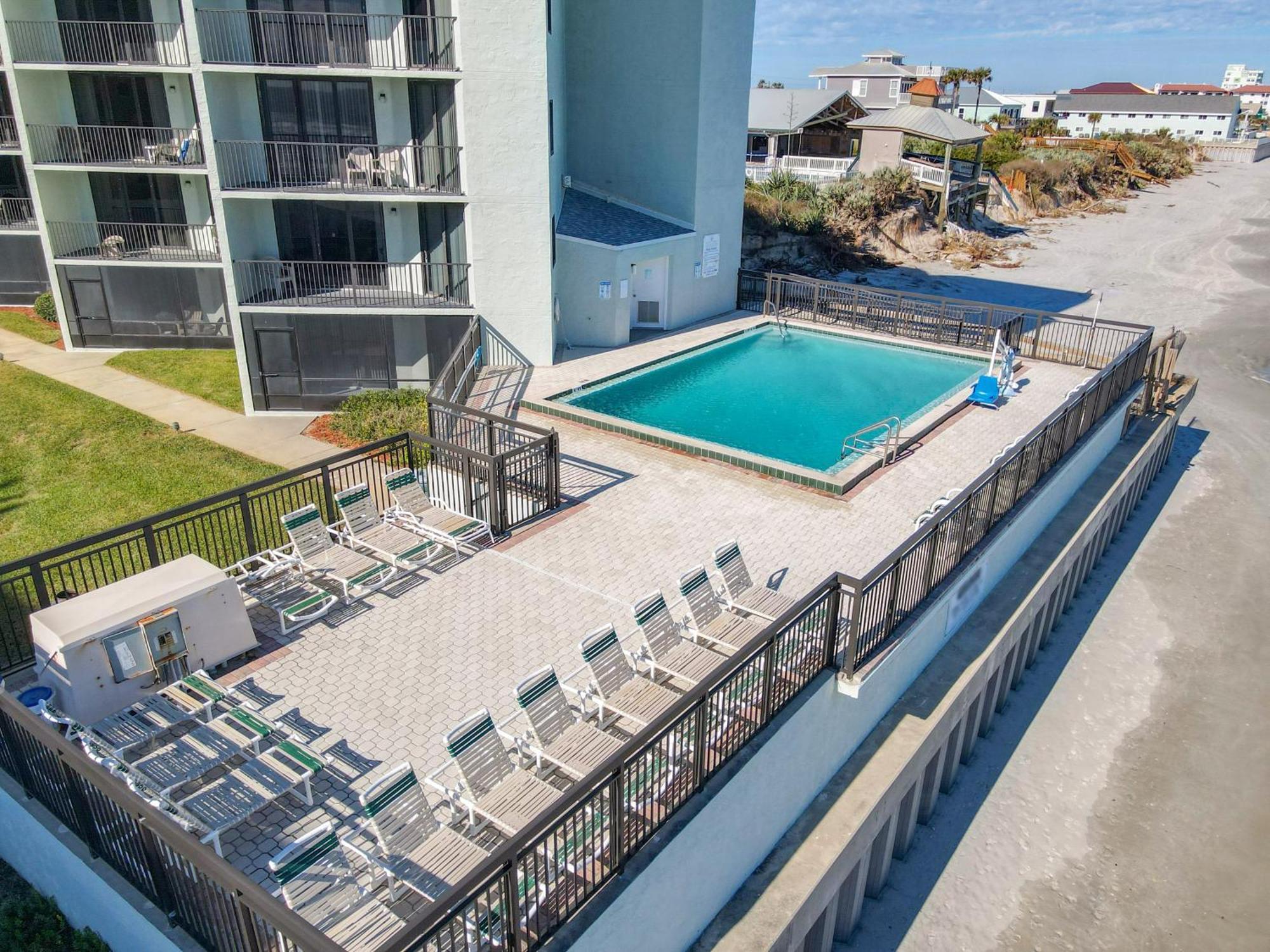 Ocean View With A Beachfront Pool At Ocean Trillium Condo ~ 702 New Smyrna Beach Exteriér fotografie