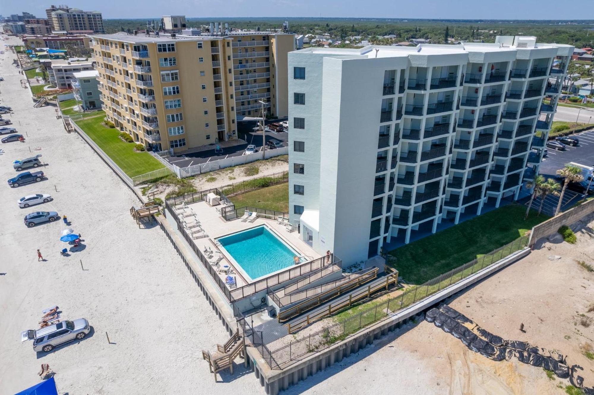 Ocean View With A Beachfront Pool At Ocean Trillium Condo ~ 702 New Smyrna Beach Exteriér fotografie